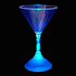 Flashing Martini Cocktail Glass